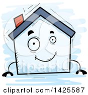 Cartoon Doodled Home Character