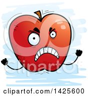 Poster, Art Print Of Cartoon Doodled Mad Apple Character