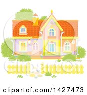 Poster, Art Print Of Two Storey Home