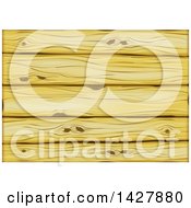 Clipart Of A Background Of Wood Planks Royalty Free Vector Illustration by dero