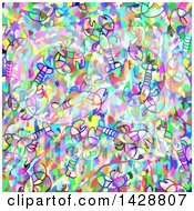 Poster, Art Print Of Colorful Patchwork Background Of Lobsters