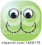 Clipart Of A Fishing Hooks Face Royalty Free Vector Illustration