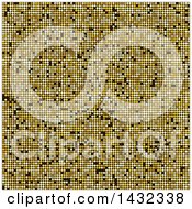 Poster, Art Print Of Background Of Golden Glitter Or Dots