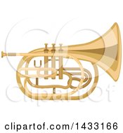 Poster, Art Print Of Mellophone Horn Instrument