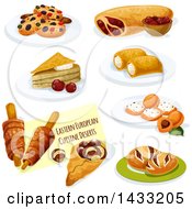 Poster, Art Print Of Eastern European Cuisine With Text
