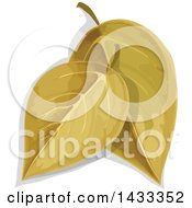 Clipart Of Bay Leaves Royalty Free Vector Illustration