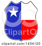 Cartoon Texas Badge