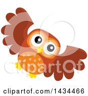 Poster, Art Print Of Flying Owl