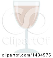 Clipart Of A Class Of Juice Or Champagne Royalty Free Vector Illustration by Vector Tradition SM