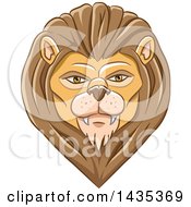 Poster, Art Print Of Male Lion Head