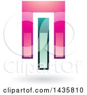 Clipart Of An Abstract Power Button Or Glossy Design With A Shadow Royalty Free Vector Illustration by cidepix