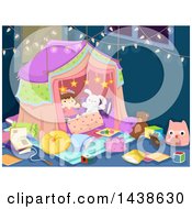 Poster, Art Print Of Tent In A Play Room