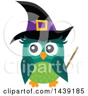 Poster, Art Print Of Green Witch Owl