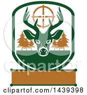 Poster, Art Print Of Buck Hunting Shield