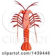 Clipart Of A Lobster Royalty Free Vector Illustration by Vector Tradition SM