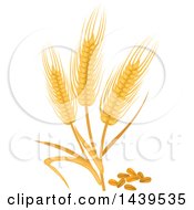 Poster, Art Print Of Wheat And Stalks