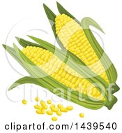 Poster, Art Print Of Corn And Kernels