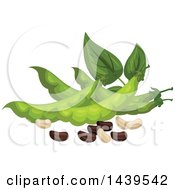 Poster, Art Print Of Beans And Pods