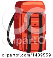 Poster, Art Print Of Camping Backpack