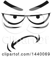 Poster, Art Print Of Black And White Expressional Face