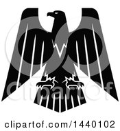 Poster, Art Print Of Black And White Eagle