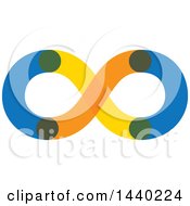 Poster, Art Print Of Colorful Infinity Symbol