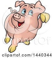 Poster, Art Print Of Cartoon Pig