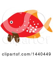 Poster, Art Print Of Red Marine Fish