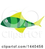 Poster, Art Print Of Green Marine Fish