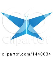 Poster, Art Print Of Blue Butterfly