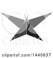 Poster, Art Print Of Grayscale Butterfly