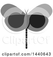Poster, Art Print Of Grayscale Dragonfly