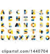 Poster, Art Print Of Colorful Alphabet Designs