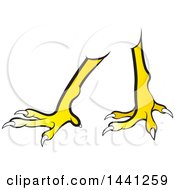 Poster, Art Print Of Pair Of Chicken Legs