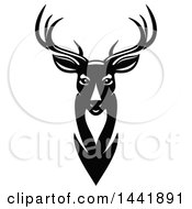 Poster, Art Print Of Black And White Buck
