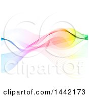 Poster, Art Print Of Background Of Colorful Waves