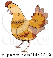 Poster, Art Print Of Hen Chicken