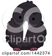 Clipart Of A Kiwi Bird Royalty Free Vector Illustration