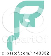 Clipart Of A Flat Design Styled Sprout Plant Royalty Free Vector Illustration