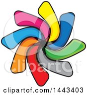 Poster, Art Print Of Colorful Abstract Logo Design