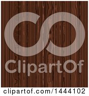 Clipart Of A Wood Panel Texture Background Royalty Free Vector Illustration