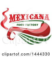 Poster, Art Print Of Mexican Chili Pepper And Text