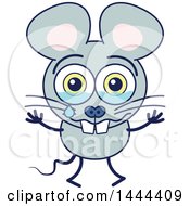 Poster, Art Print Of Cartoon Crying Mouse Mascot Character
