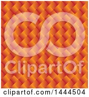 Poster, Art Print Of Weaved Orange Pattern Background