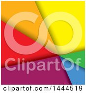 Poster, Art Print Of Background Of Colorful Sections