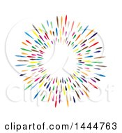 Poster, Art Print Of Colorful Circle Design