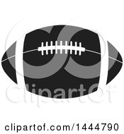 Poster, Art Print Of Black And White American Football
