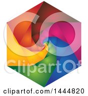 Poster, Art Print Of Colorful Abstract Logo Design