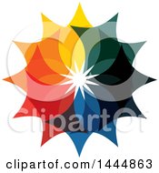 Poster, Art Print Of Colorful Star Logo Design