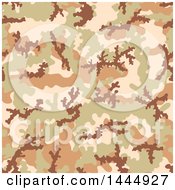 Clipart Of A Camouflage Pattern Background Royalty Free Vector Illustration